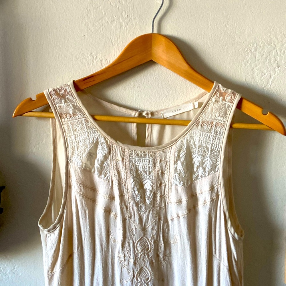Lush White Dress - S